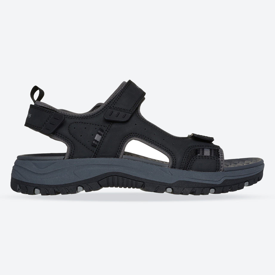 Skechers Relaxed Fit Prewitt Regdon Men\'s size 12 Black Strapped Sandals Trail Relaxed Fit: Prewitt - Rigdon main image 4