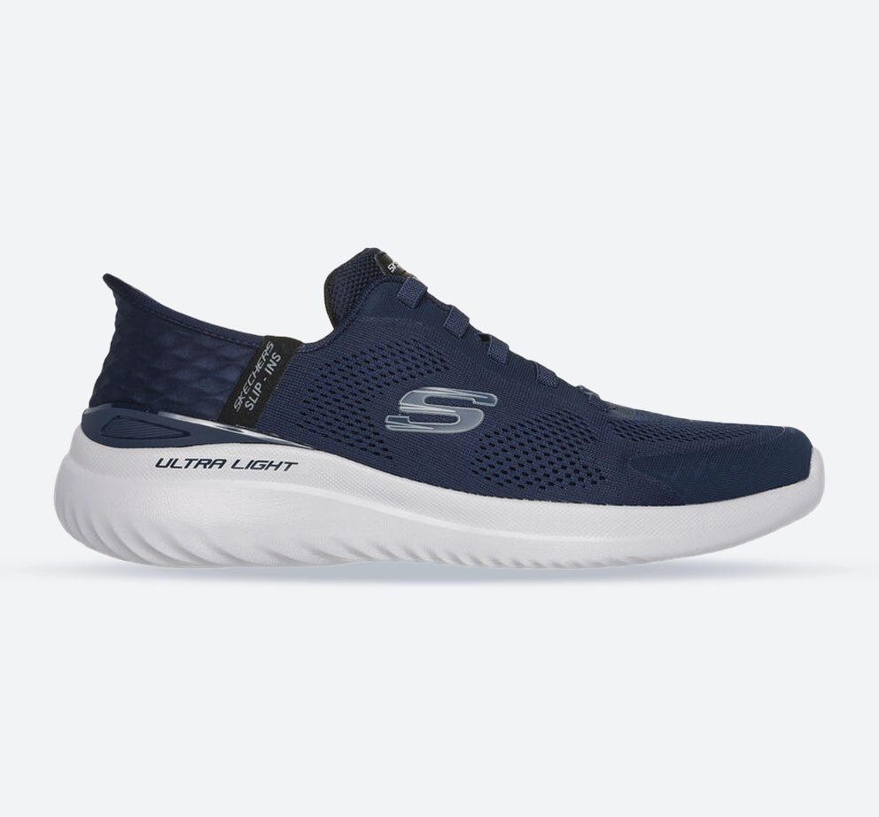 Skechers 232459 Slip Ins Bounder 2.0 Emerged in Slate Slate 8