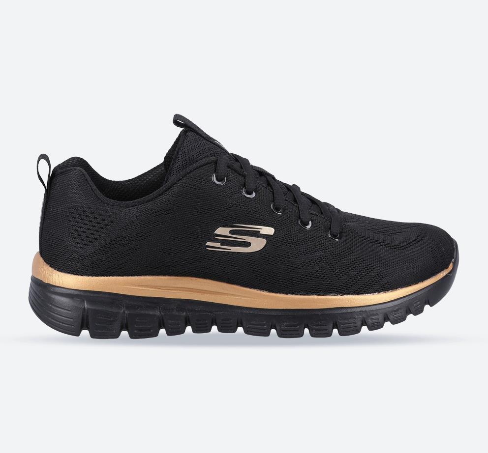 Women's Wide Fit Skechers 12615 Graceful Get Connected Sports