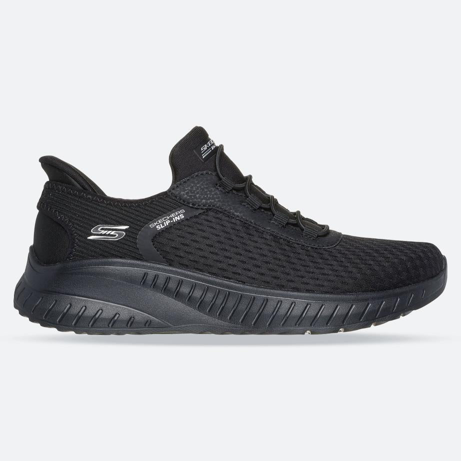 Women's Wide Fit Skechers 117504 Slip-ins Bobs Sport Squad Chaos