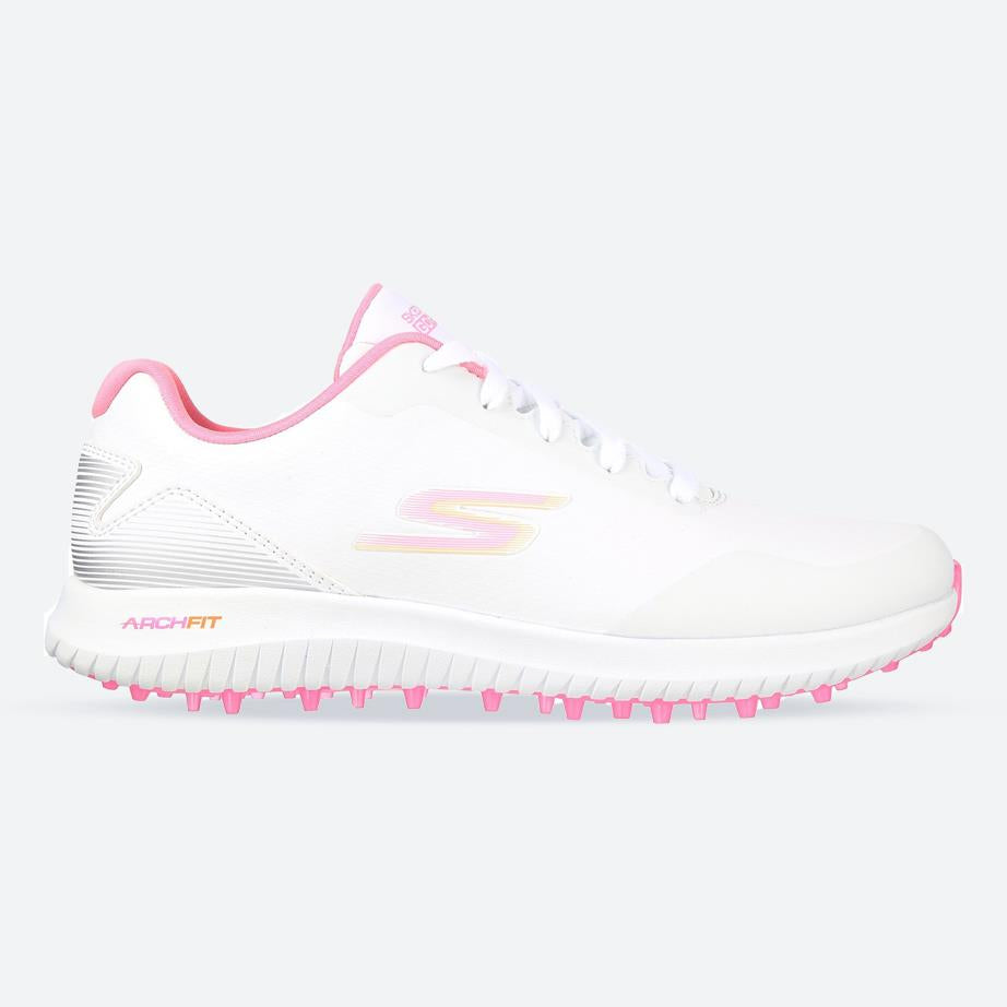 タケ Wide Fit Skechers Arch Fit Womens White Shoes Skechers Dames Wide