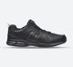 Mens Wide Fit New Balance 624V5 Black Sneakers - ABZORB