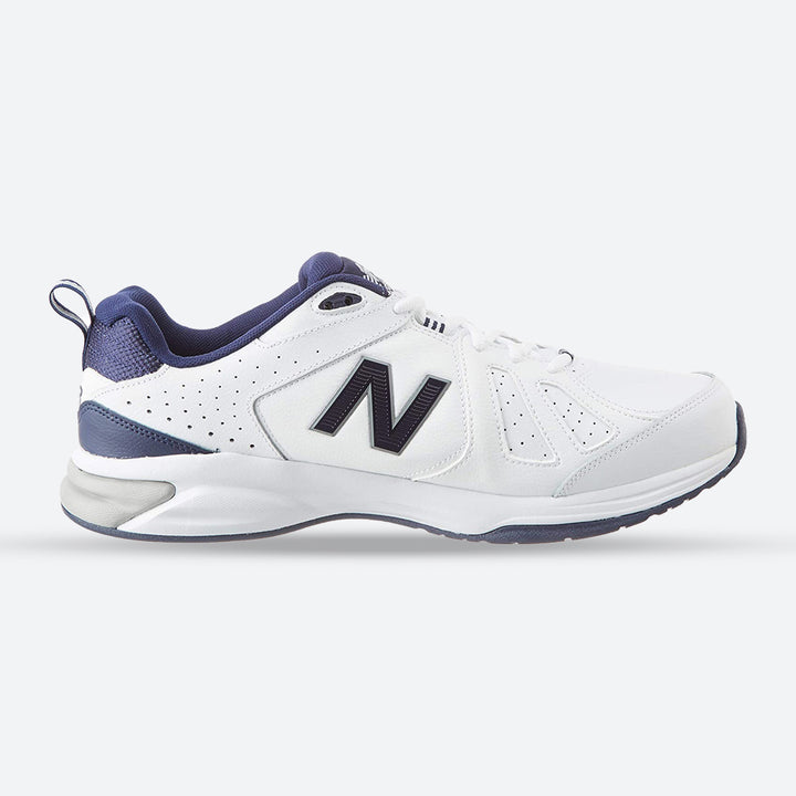 New Balance Mens Wide Fit 624V5 Sneakers- White (2E / 4E / 6E Width) - ABZORB