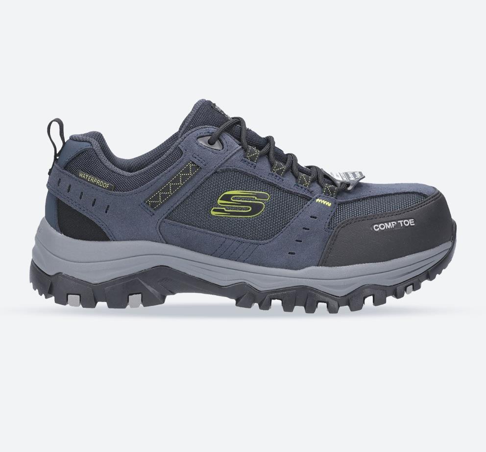 Skechers Men\'s Gray Composite Safety Toe Athletic Shoes Skechers Men main image 3