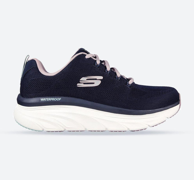 Zapatos skechers mujer negro cheap waterproof