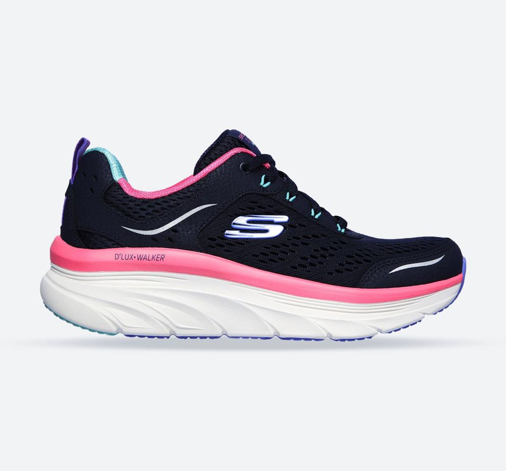 Women's Wide Fit Skechers 149023 D'lux Walker Infinite Motion