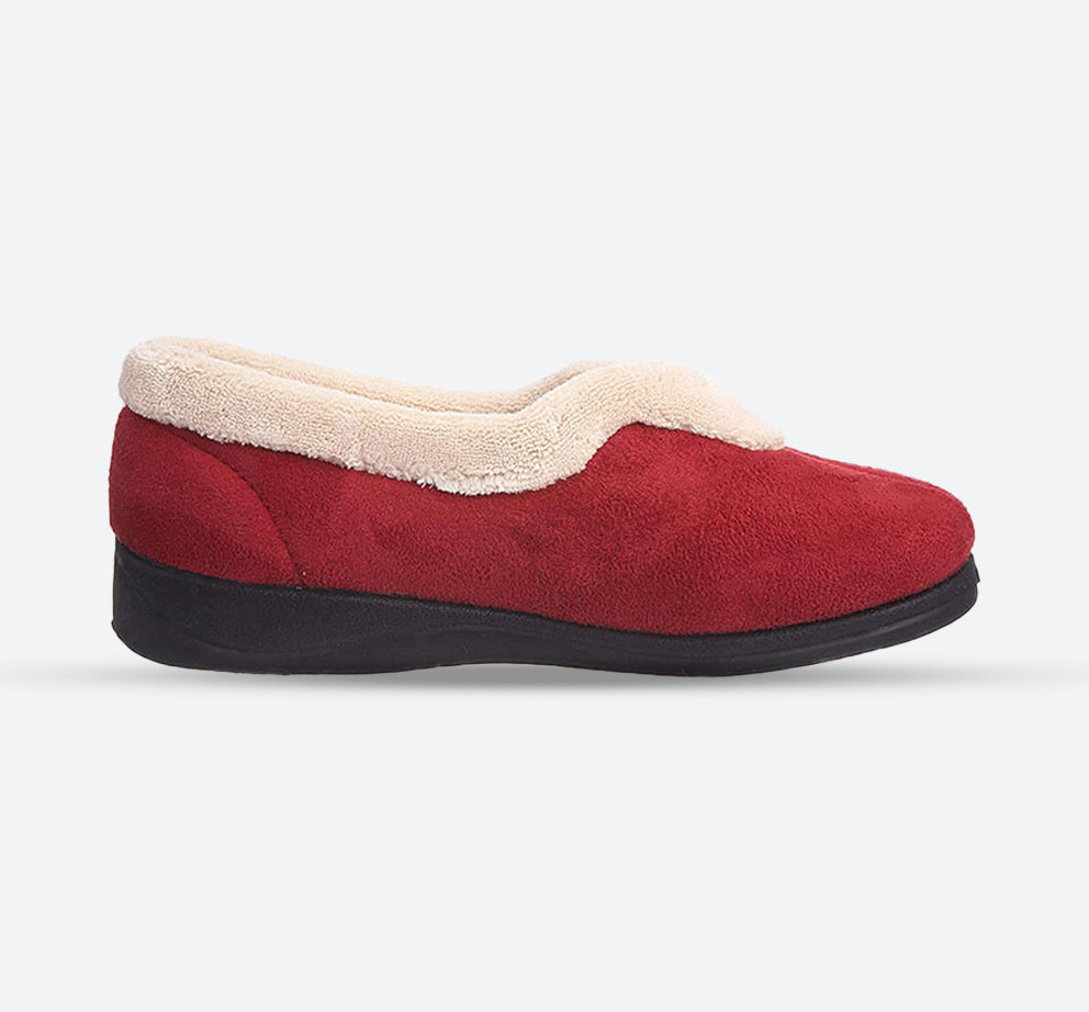 Padders Women s Wide Fit Carmen Slippers