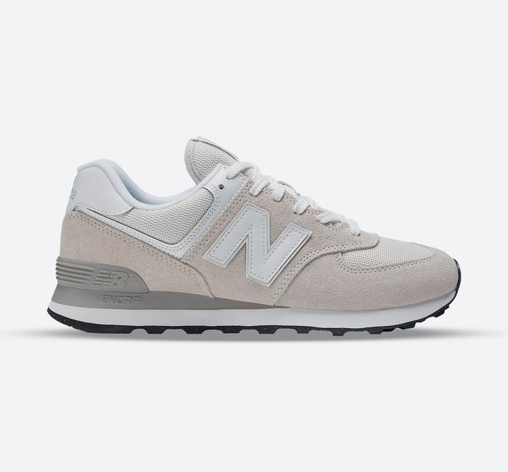 Men's Wide Fit New Balance ML574EVW Running Sneakers - Exclusive - Nimbus Cloud/White