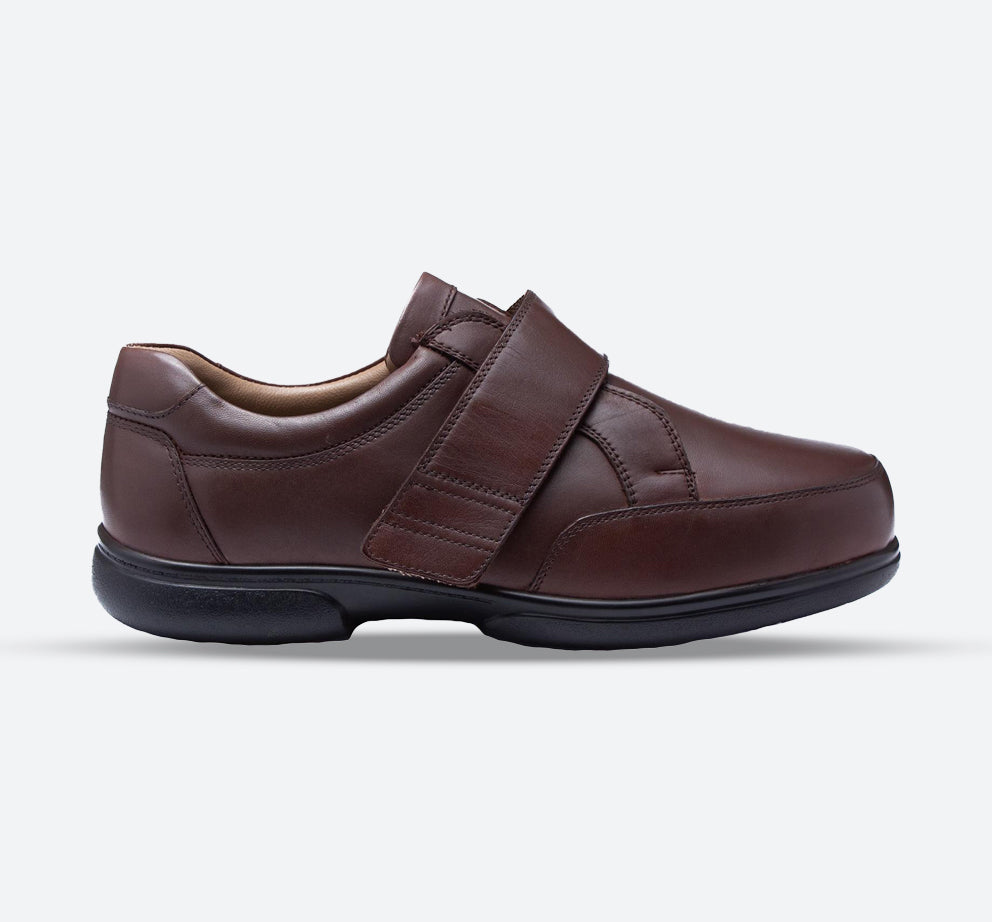 Mens Wide Fit Tredd Well Phoenix Shoes, Brown / 14 / 6E Mens Wide Fit Tredd Well Phoenix Shoes, Brown / 14 / 6E