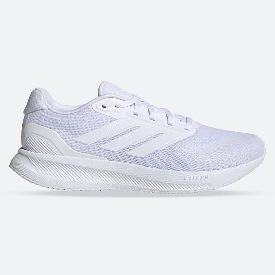 adidas gazelle silver green womens Men's Wide Fit adidas Runfalcon 5 Running Sneakers, Cloud White / 7 / 2E