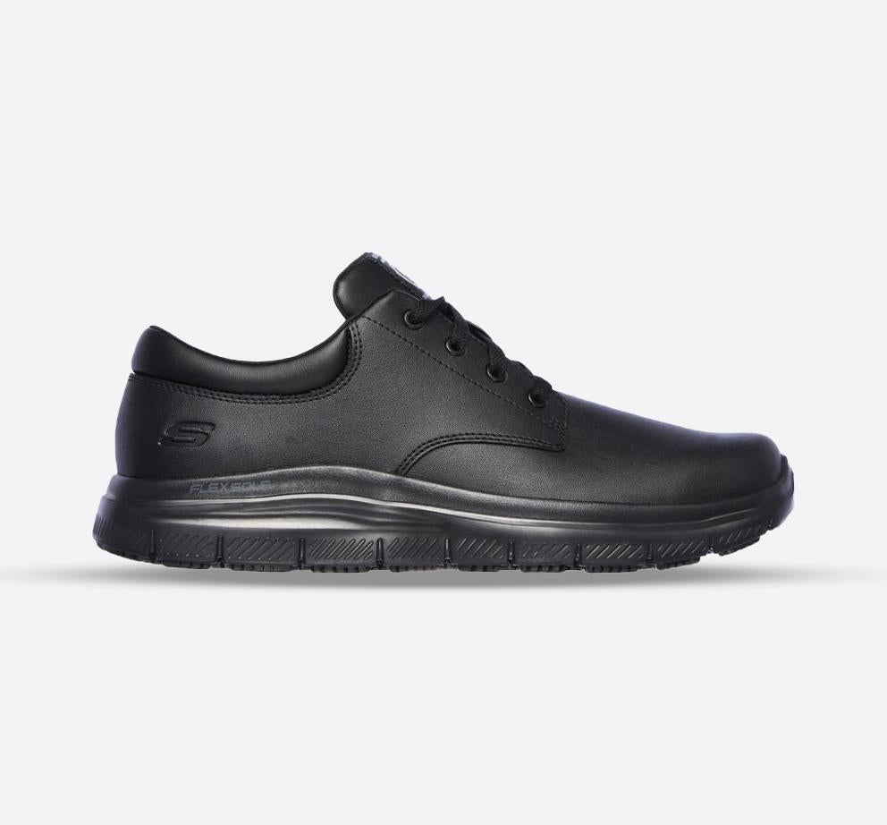 Mens Wide Fit Skechers Flex Advantage 77513 Work Rf fourche Sr Shoes |  Skechers