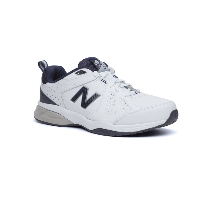 New Balance Mens Wide Fit 624V5 Sneakers- White (2E / 4E / 6E Width) - ABZORB