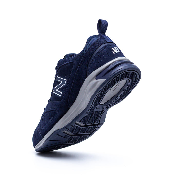 Mens New Balance Wide Fit MX624V4 Navy Sneakers - ABZORB