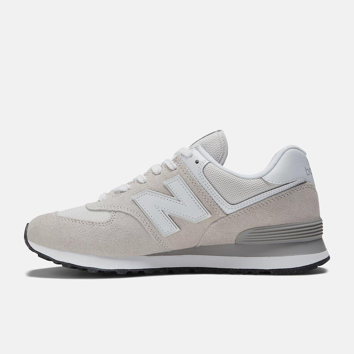 Men's Wide Fit New Balance ML574EVW Running Sneakers - Exclusive - Nimbus Cloud/White