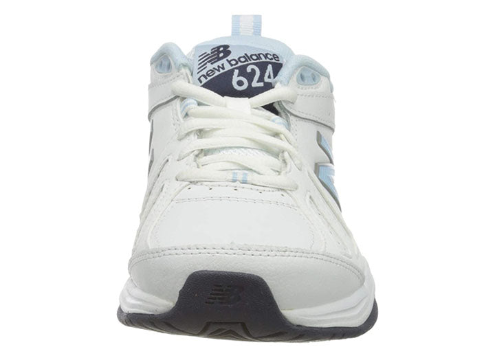 Womens Wide Fit New Balance WX624WB5 Cross Sneakers - ABZORB
