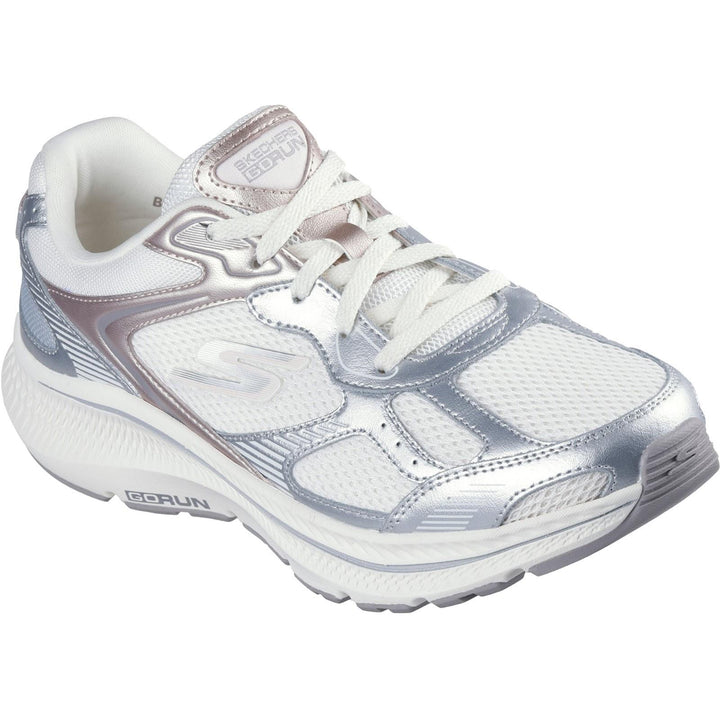 Women's Wide Fit Skechers 128633 Go Run Consistent 2.0 Volt Sneakers