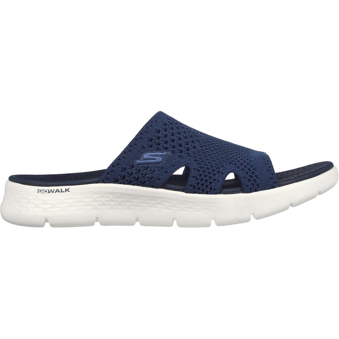 Women's Wide Fit Skechers 141425 Go Walk Flex Elation Sandals