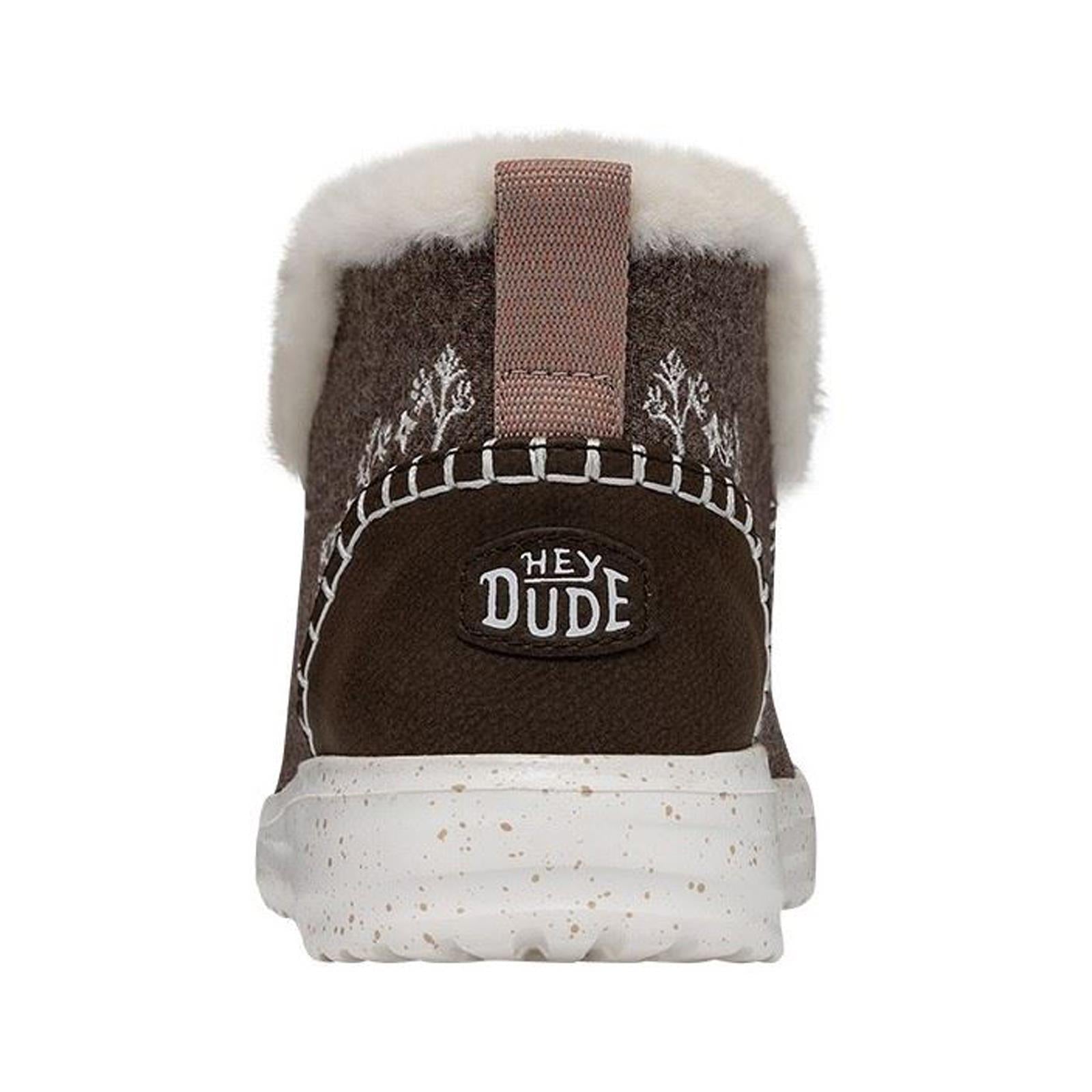 Women's Heydude 40208 Denny Wool Faux Shearling Ankle Boots