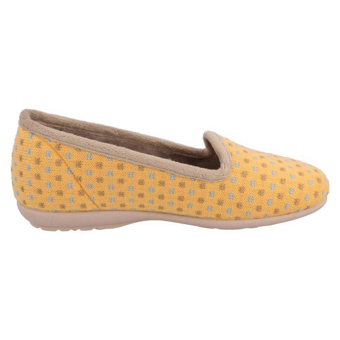 Women's Wide Fit DB Lacey Slip-on Slippers