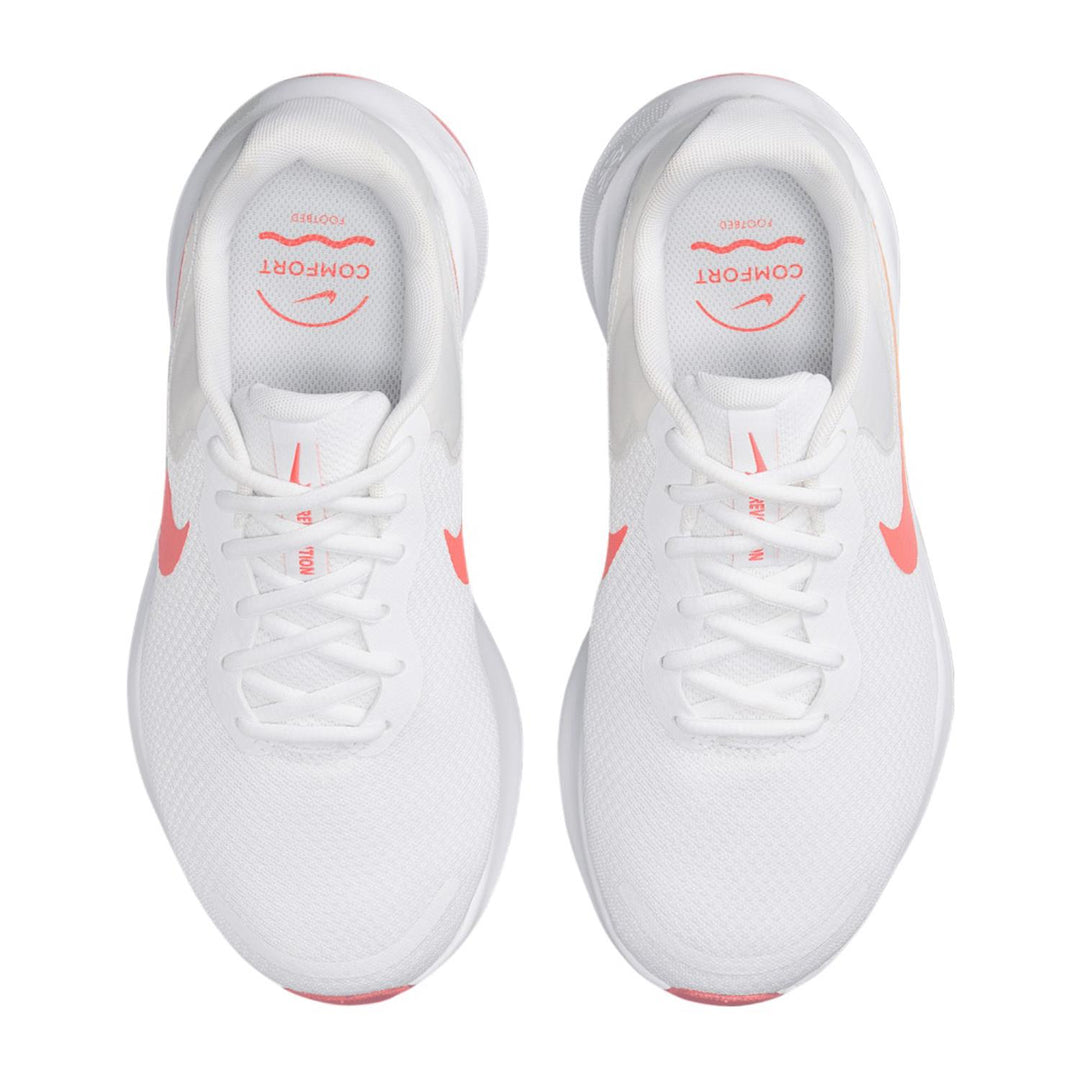 Women's Wide Fit Nike FZ6829-100 Revolution 7 Running Sneakers