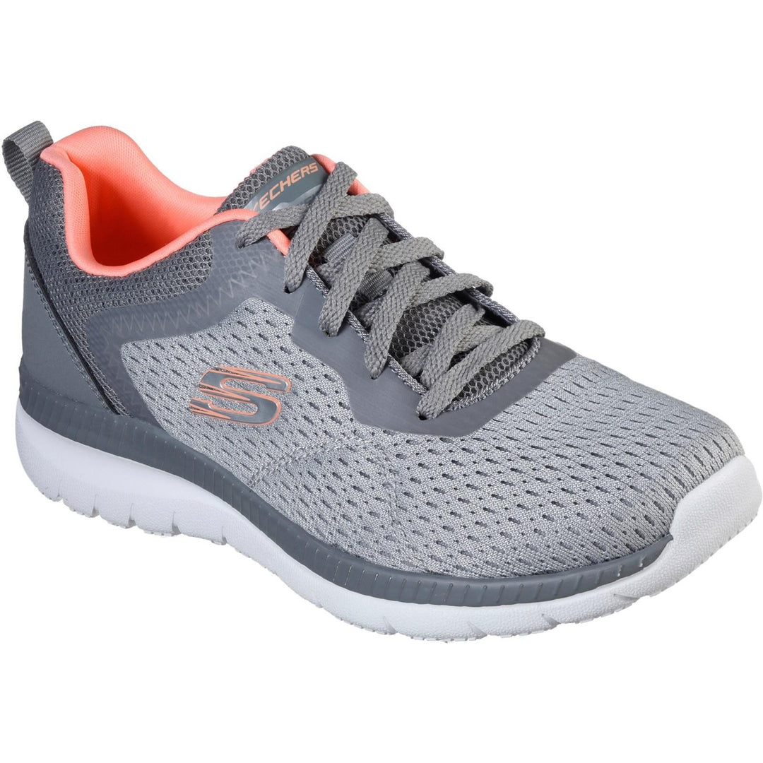 Women's Wide Fit Skechers 12607 Bountiful Quick Path Sneakers