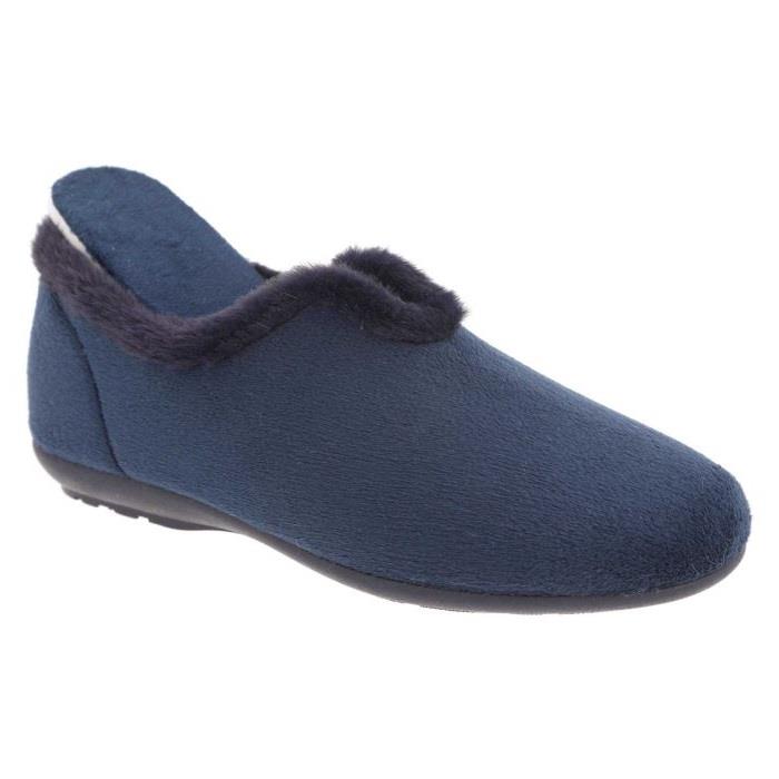 Women's Wide Fit DB Faye Slip on Slippers
