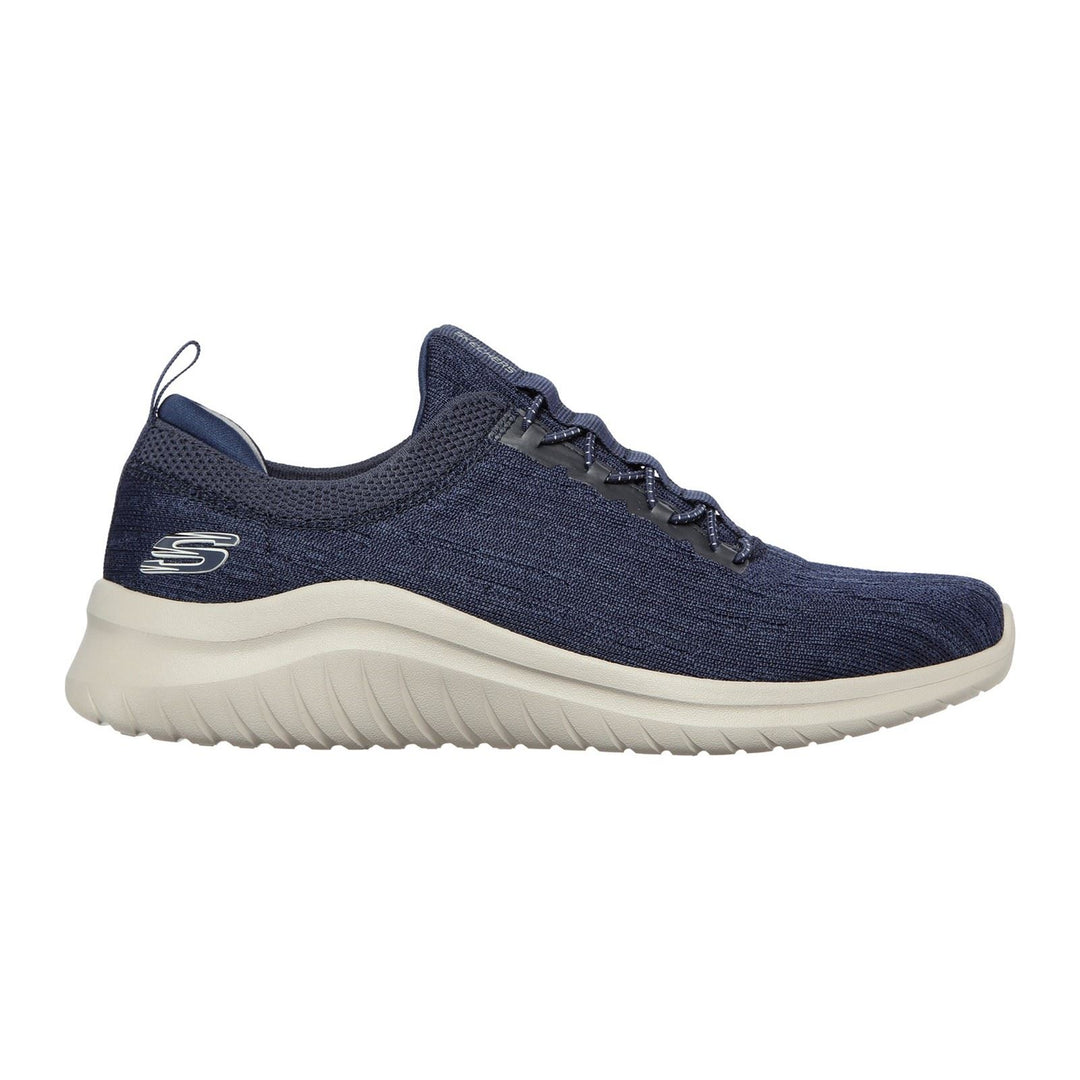 Men's Wide Fit Skechers 232206 Ultra Flex 2.0 Cryptic Sneakers - Navy