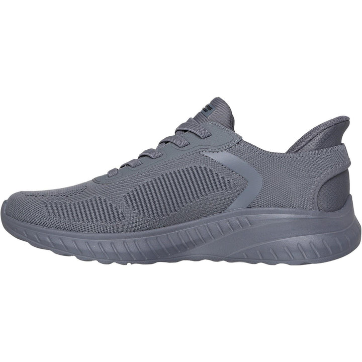 Men's Wide Fit Skechers Slip-ins 118312 Bobs Sport Squad Chaos Solid Step Sneakers