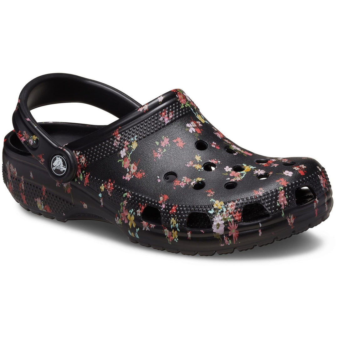 Unisex Wide Fit Crocs 210397 Classic Graphic Clog Sandals