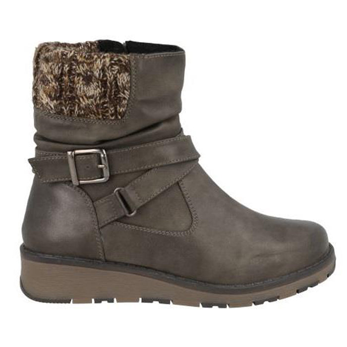 Women's Wide Fit DB Mink Boots