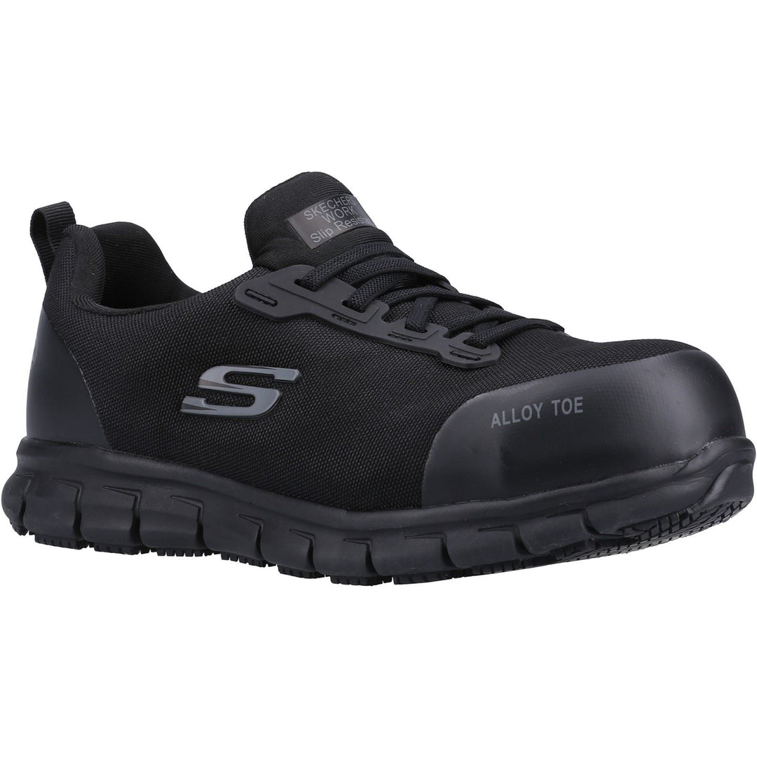 Women's Wide Fit Skechers 108041EC Sure Track Jixie Safety