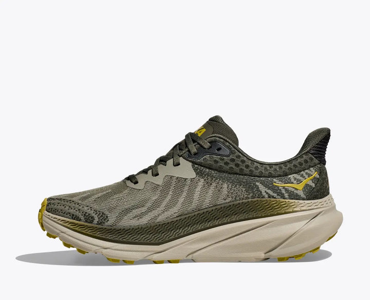 Men's Wide Fit Hoka Challenger 7 Trail Running Sneakers