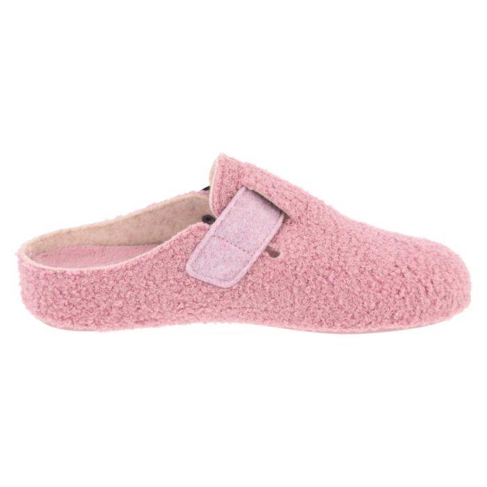 Women's Wide Fit DB Gill Buckle Mule Slippers
