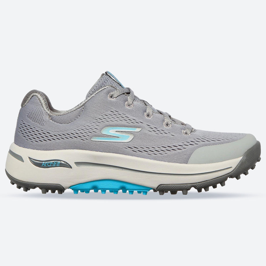 Women's Wide Fit Skechers 123006 Go Golf Arch Fit Sports Sneakers