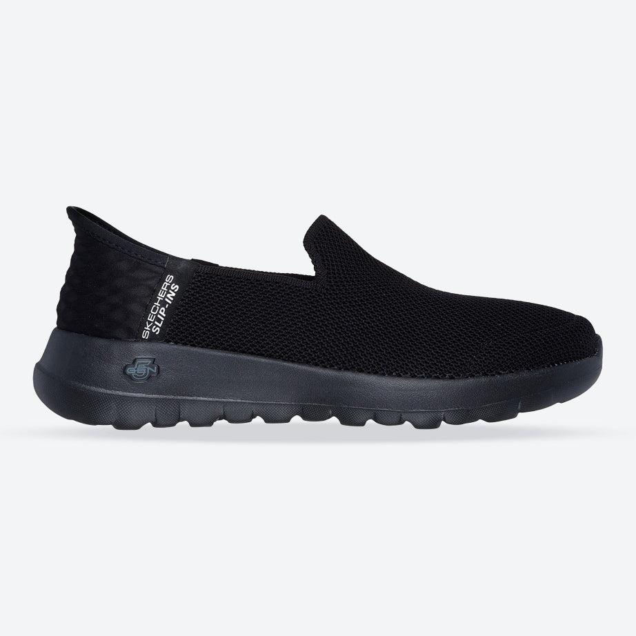 Women's Wide Fit Skechers 124641 Slip-ins Go Walk Joy Vela Shoes