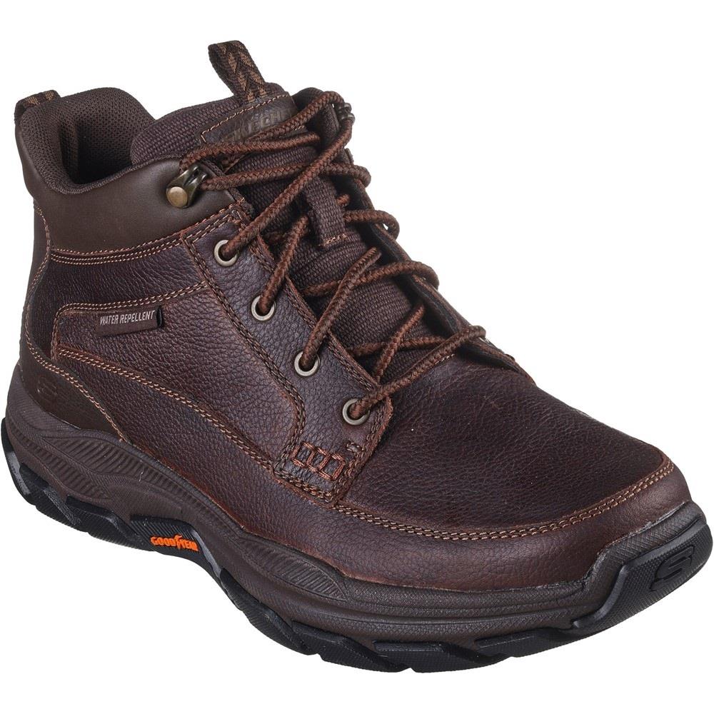 Men's Relaxed Fit Skechers 204454WW Respected Boswell Waterproof Boots