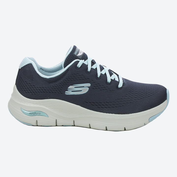 Womens Wide Fit Skechers 149057 Arch Fit Sneakers