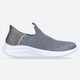Women's Wide Fit Skechers 149708 Slip-ins Ultra Flex 3.0 Cozy Streak Sneakers - Grey
