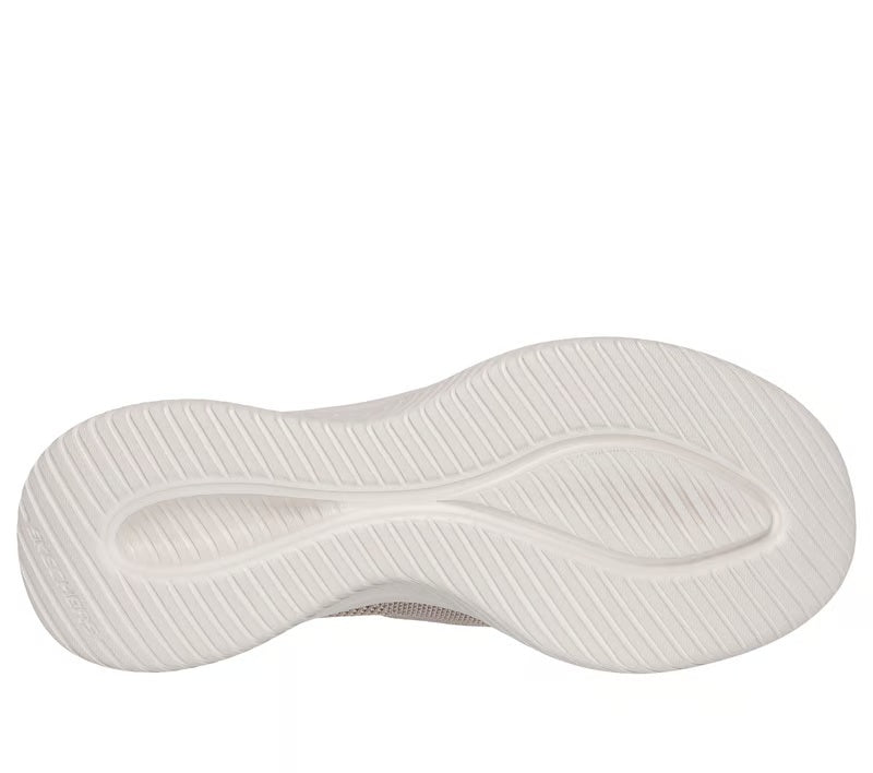 Women's Wide Fit Skechers 149710 Slip-ins Ultra Flex 3.0 Brilliant Sneakers - Taupe