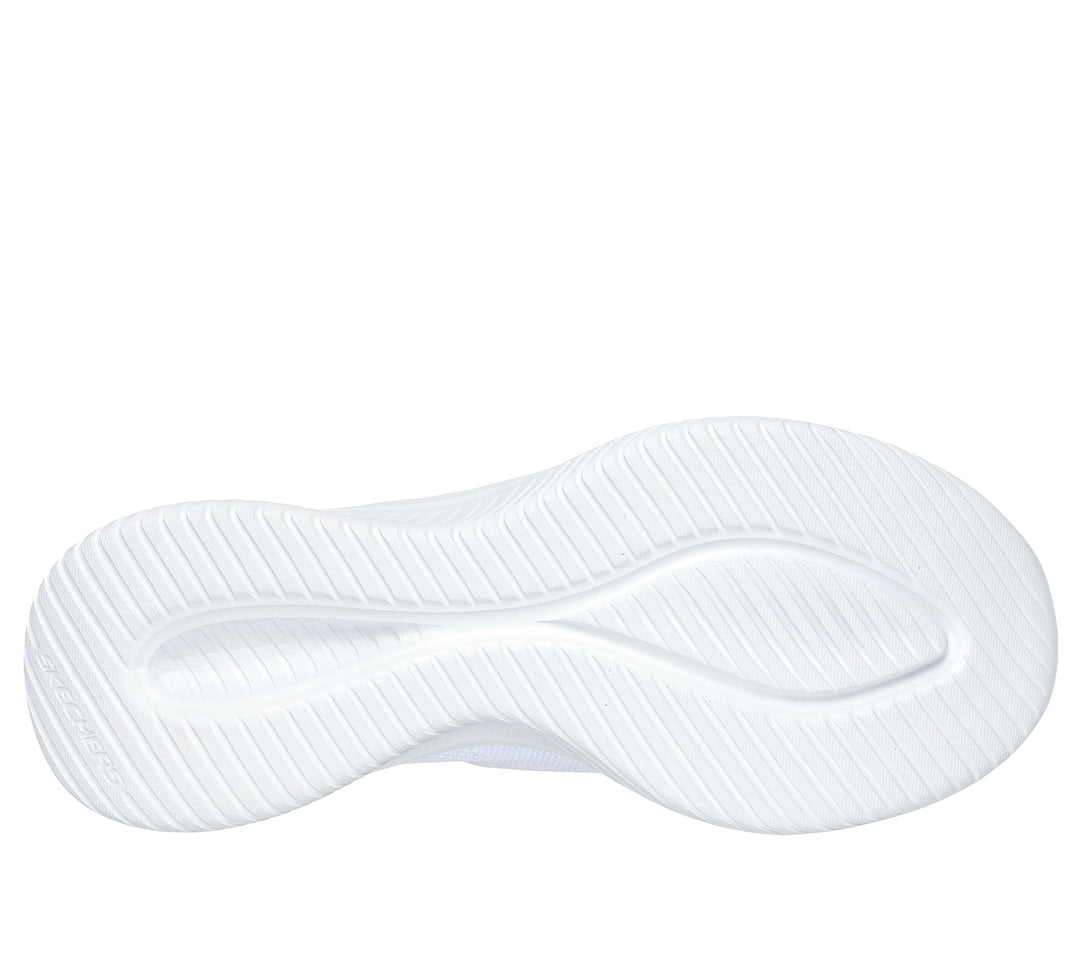 Women's Wide Fit Skechers 149710W Slip-ins Ultra Flex 3.0 Brilliant Sneakers - White