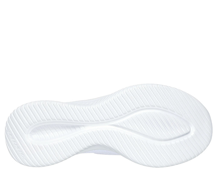 Women's Wide Fit Skechers 149710W Slip-ins Ultra Flex 3.0 Brilliant Sneakers - White