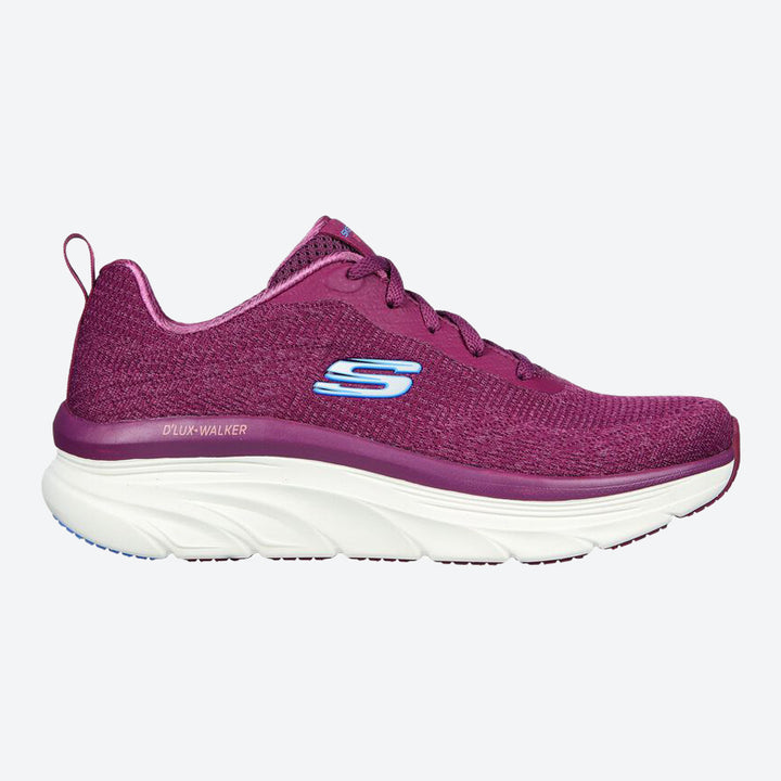 Women's Wide Fit Skechers 149815 Daily Beauty D'lux Vegan Walker Sneakers