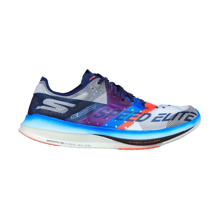 Men's Wide Fit Skechers 55221 Go Run Speed Elite Sports Sneakers