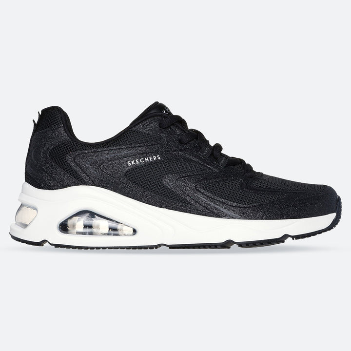 Women's Wide Fit Skechers 177411 Tres-Air Uno Glit Airy Sneakers