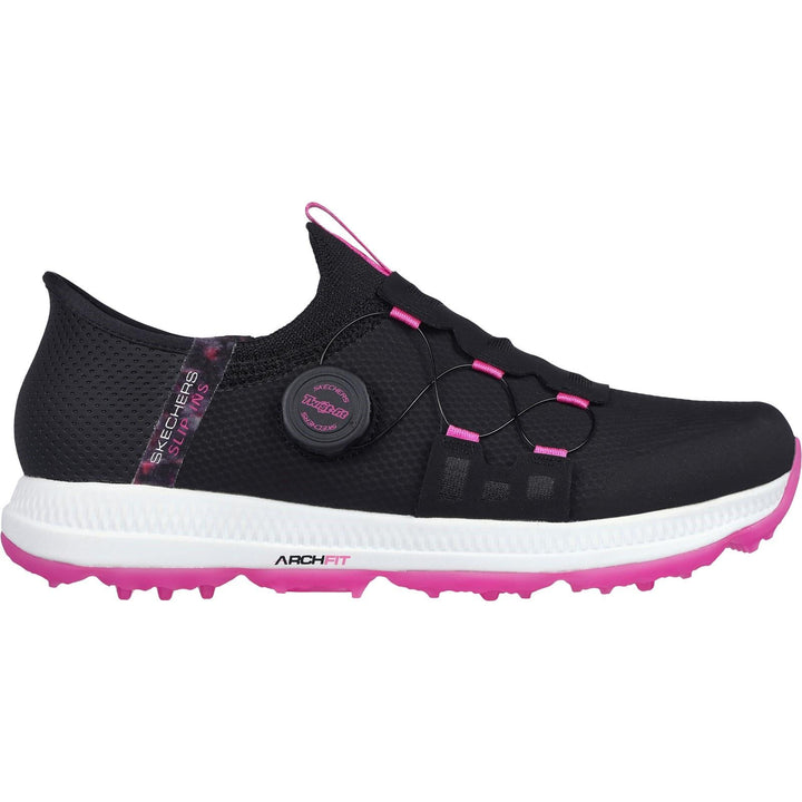 Women's Wide Fit Skechers 123062 Slip-ins Waterproof Go Golf Elite 5 Sneakers