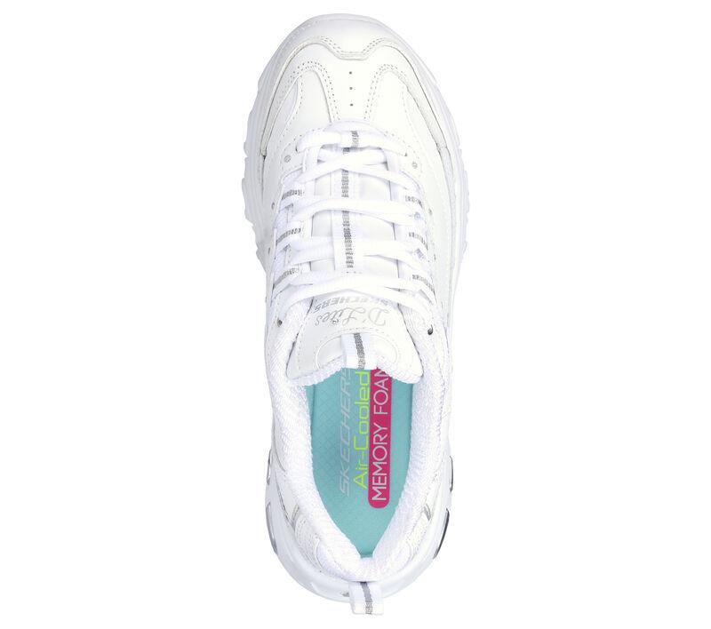 Women's Wide Fit Skechers 11931 D'lites Fresh Start Sneakers