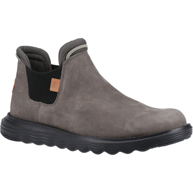 Men's Wide Fit Heydude 40187 Branson Classic Slip On Boots - Grey