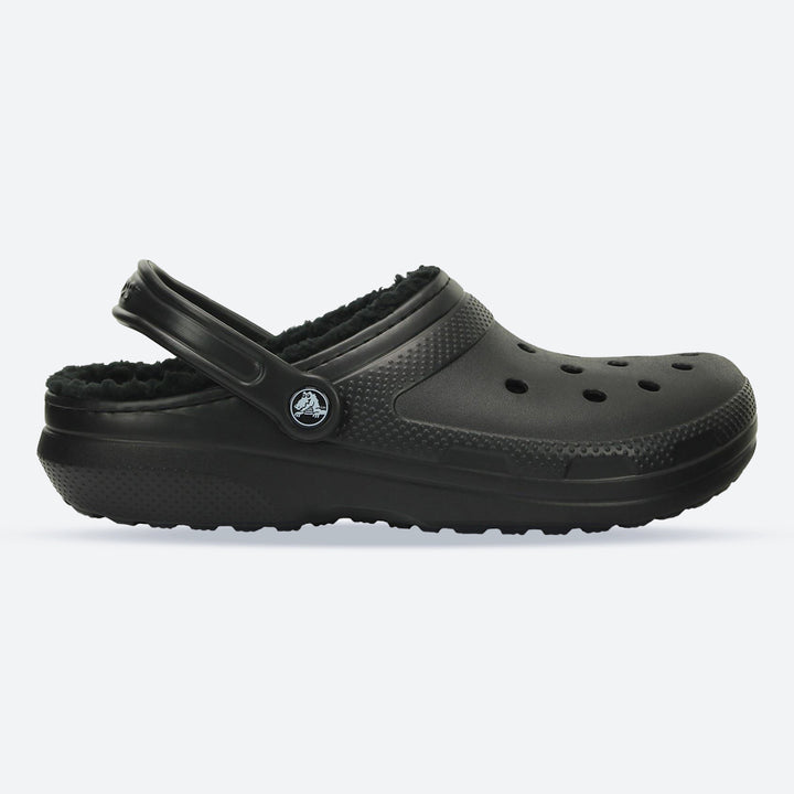 Unisex Wide Fit Crocs 203591 Classic Lined Clog Sandals