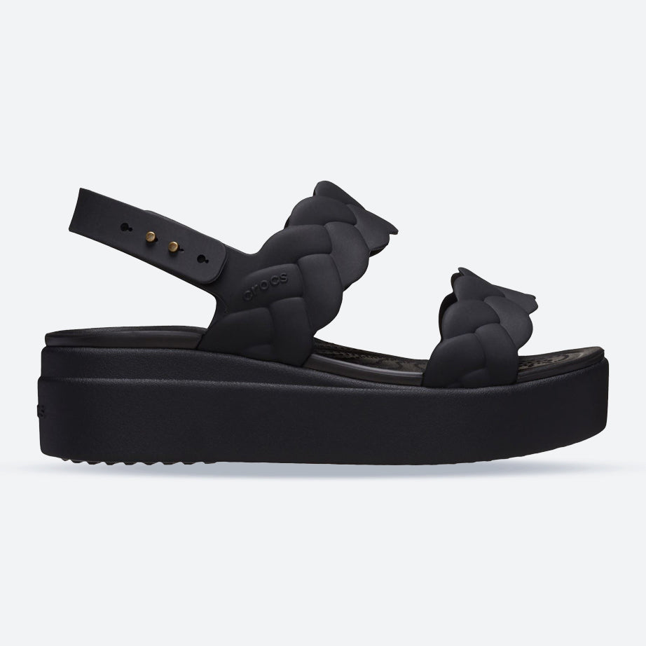 Women's Crocs 209977 Brooklyn Low Wedge Woven Sandals | Crocs