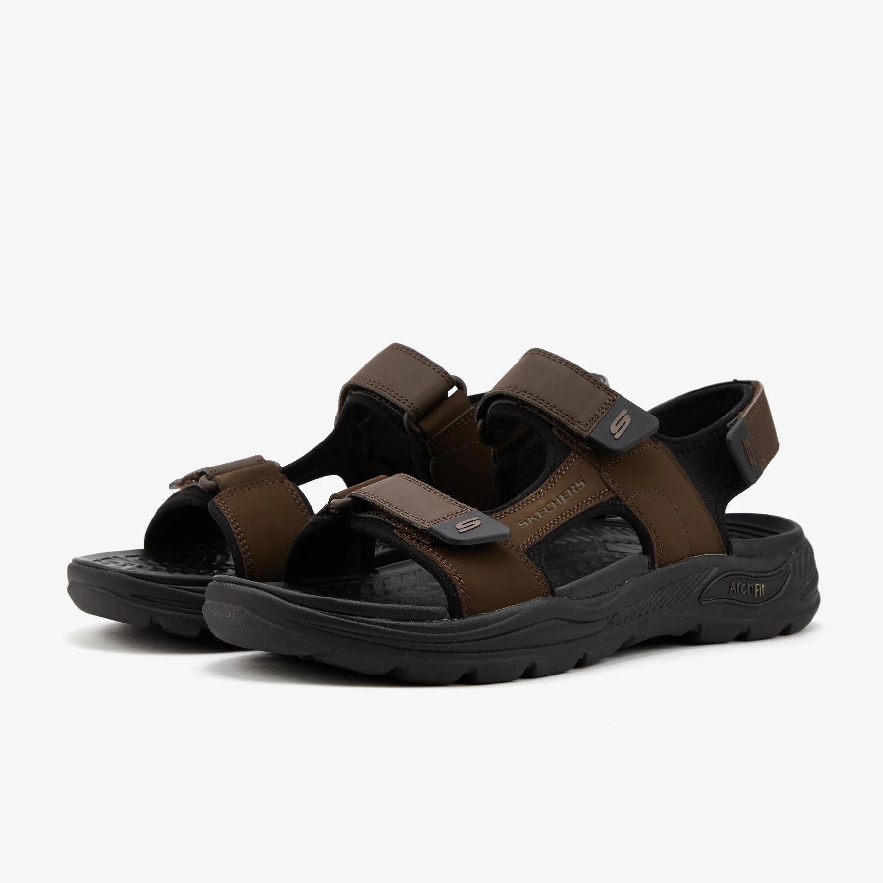 Men's Wide Fit Skechers 204349 Motley SD Kontra Sandals